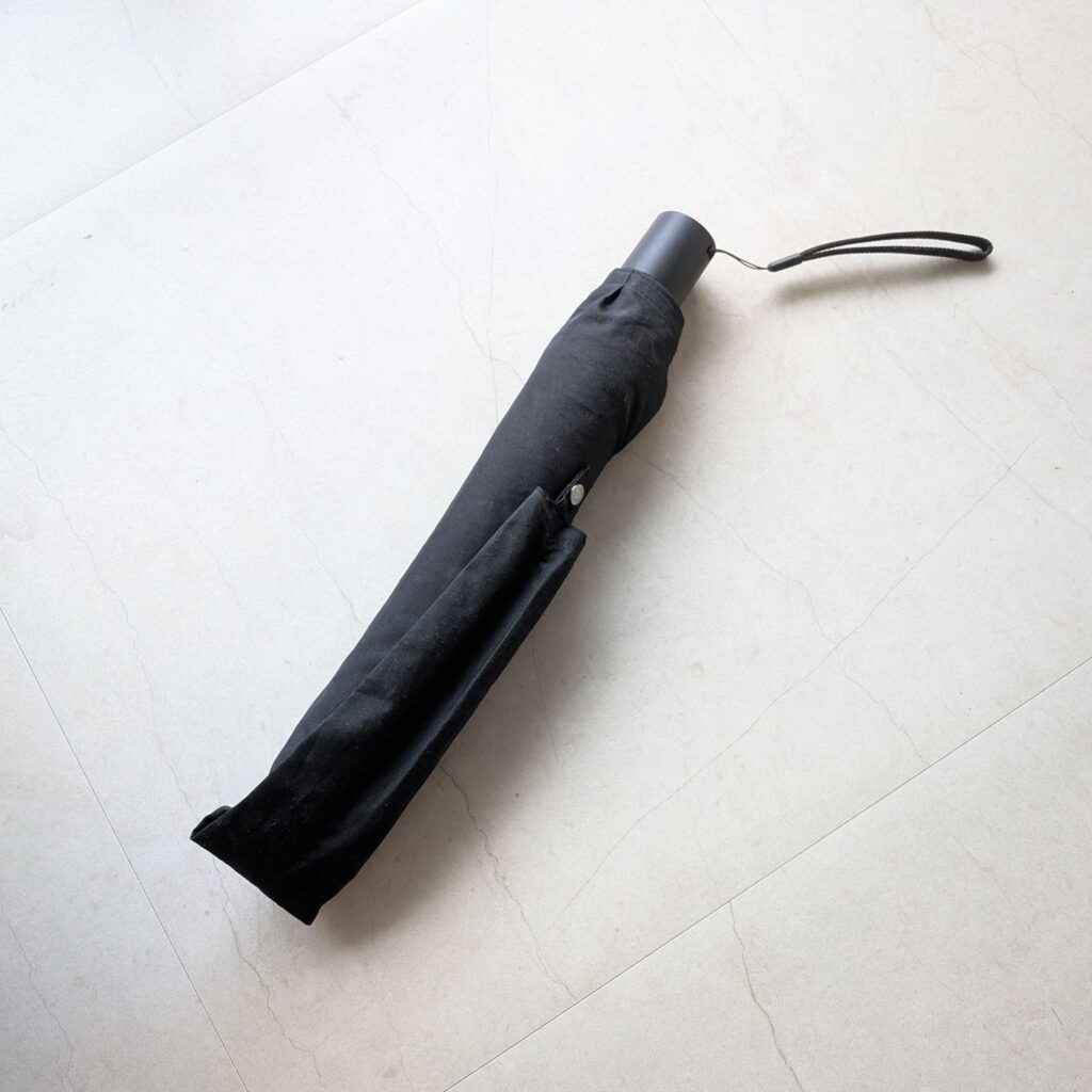 晴雨兼用　２通りにたためる折りたたみ傘（無印良品）